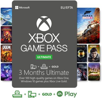 Xbox Game Pass Ultimate - 3 Month Membership